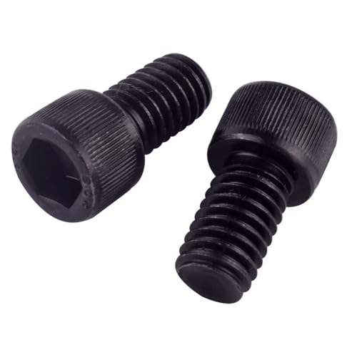 10Pcs 5/16-18 x 3/4" Socket Head Cap Screws Bolts, 12.9 Grade Alloy Steel Black Oxide Finish, Allen Hex Drive, UNC Coarse Full Thread - size: 5/16-18 x 3/4" (10PCS)