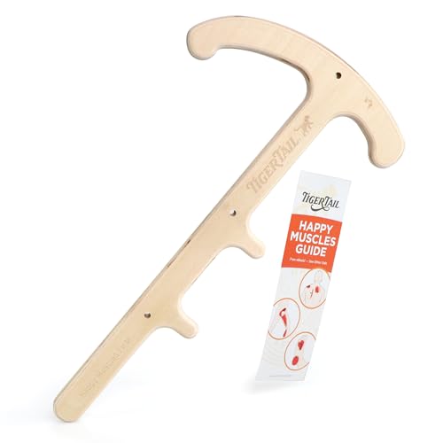 Tiger Tail ReGreen Tiger Claw 17.5" - Muscle Release Tool Self Massage, Handheld Back, Neck, Shoulder, Leg and Feet Massager Rod, Body Deep Tissue Trigger Point Massage