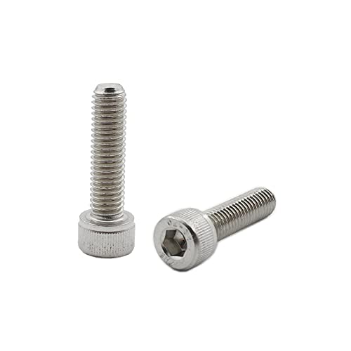 20 PCS Socket Head Cap Screws, TTZEZE 304 Stainless Steel Metric Machine Bolts Hex Socket Screw, Socket Drive Bright Finish Full Machine Threads for Shelf Chair Desk Install Repair (M8x20mm) - color: M8, size: 20mm