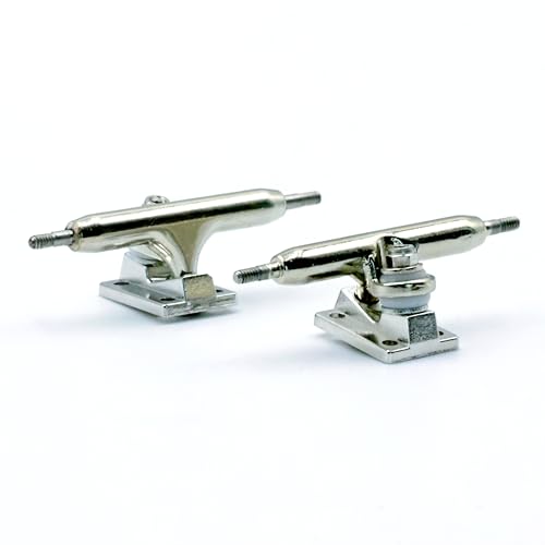 A1 Pro Fingerboard Trucks 36mm 34mm 32mm with New Base and Pivot Cup (32mm Chrome) - color: 32mm Chrome