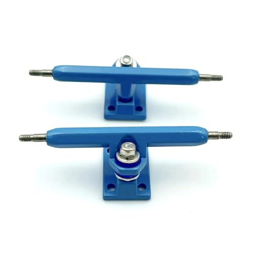 36mm Fingerboard Trucks with Hanger and Base for Finger Skateboard(Light Blue) - color: Light Blue