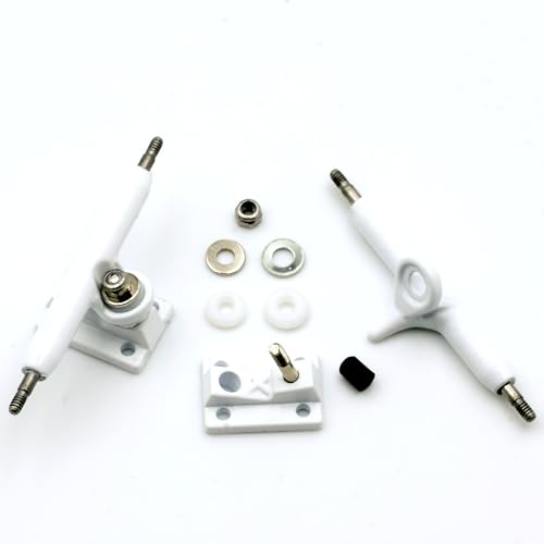 A1 Pro Fingerboard Trucks 36mm 34mm 32mm with New Base and Pivot Cup (34mm White) - color: 34mm White
