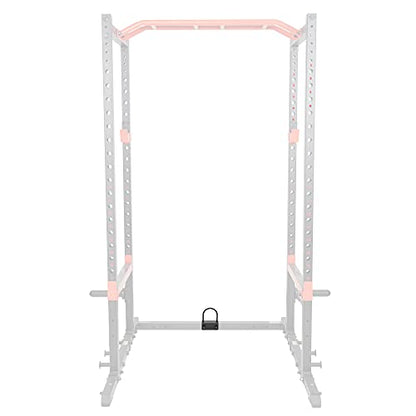 Sunny Health & Fitness Power Cage Squat Rack Attachments for Home Gym | Strength Training, Expanded Workout Variety, Durable Construction, Secure Fit, Quick Installation, Versatile Exercise Support - style: U-Ring
