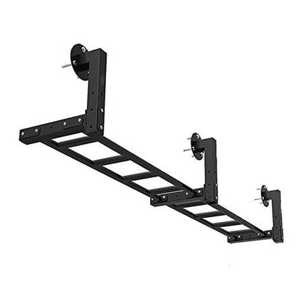 Wall-Mounted Horizontal Bars and Parallel Bars Climbing Frame, Cross-Beam Steel, Exercise Equipment for Home Gym, Safe Load 300KG (Size : Style 2) - size: Style 2