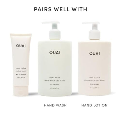 OUAI Hand Cream - Thick, Creamy Balm with Coconut Oil, Murumuru Butter and Shea Butter - Hydrating Moisturizer for Soft Hands - Use Daily to Deeply Nourish Skin (3 Oz) - size: 3 Ounce (Pack of 1)
