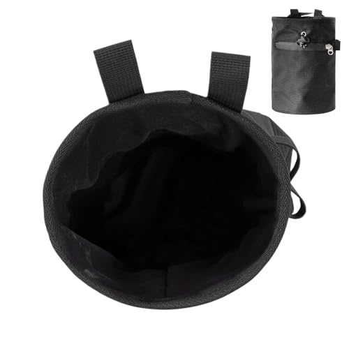 Chalk Bags Waterproof Adjustable Waist Belt Gear Powder Sack | Rock Climbing Chalk Bag for Gymnastics Golf Gym Bowling Lifting Bouldering Weightlifting Workout