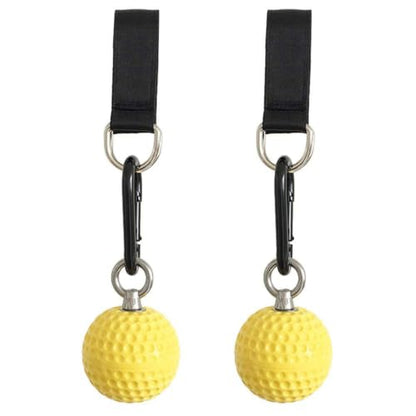 UKCOCO 2 Sets Grip Strength Trainer Workout Balls for Climbing Pull-up, Nonslip round Exercise Supplies with Wear-resistant Polyester Cotton and Nylon Material, Portable Design for Indoor
