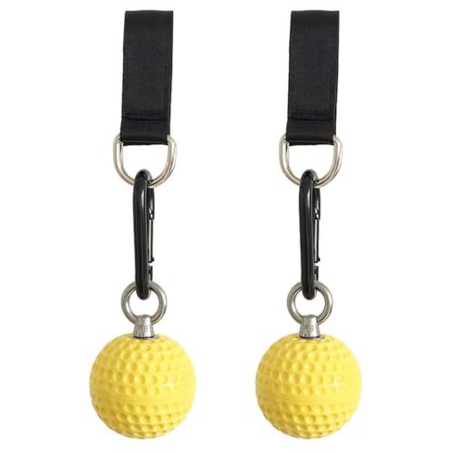 UKCOCO 2 Sets Grip Strength Trainer Workout Balls for Climbing Pull-up, Nonslip round Exercise Supplies with Wear-resistant Polyester Cotton and Nylon Material, Portable Design for Indoor