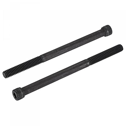 uxcell 5/16-18x4-1/2" Hex Socket Head Cap Screw Bolts 12.9 Grade Alloy Steel 5pcs - size: 4 Inch - 1/2 Inch