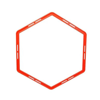 5 Pieces Agility Training Rings Training Ladder Footwork Equipment Set Multifunction Portable Lightweight Material Suitable for Basketbal