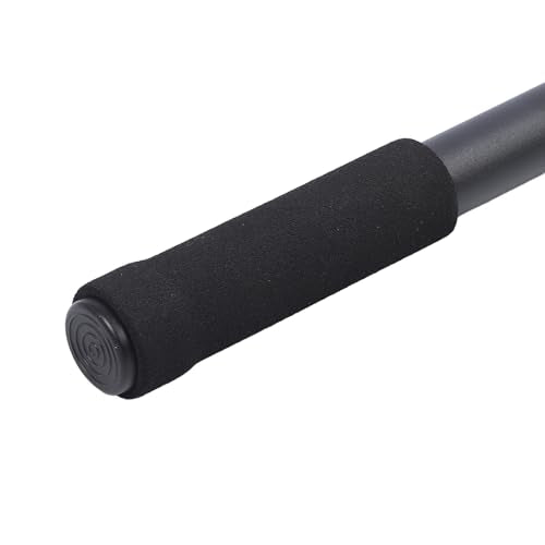 Adjustable Yoga Stretching Stick - Detachable Steel Mobility & Exercise Stick with Foam Handles for Flexibility, Balance & Core Workouts