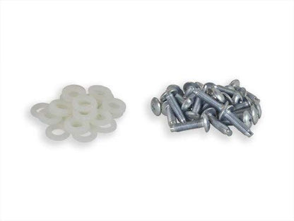 RackGold® Zinc 10-32 Cage Nut & Screws w/Washers 25-Pack - USA Made