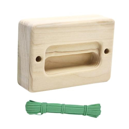 Climbing Hangboard Finger Training Board Athletes Indoor Outdoor Portable Wall Hanging Wooden Hang Board Finger Strengthener