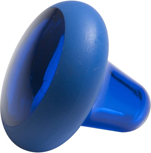 The Pressure Positive Co. Knobble II Handheld Massage Tool, Sapphire Blue | Ergonomic Durable Knob with a Comfort Band for Trigger-Point Deep-Tissue Relief of Neck, Jaw, Chest, Arms, Hands, Legs & Feet - color: Sapphire Blue