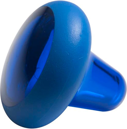 The Pressure Positive Co. Knobble II Handheld Massage Tool, Sapphire Blue | Ergonomic Durable Knob with a Comfort Band for Trigger-Point Deep-Tissue Relief of Neck, Jaw, Chest, Arms, Hands, Legs & Feet - color: Sapphire Blue