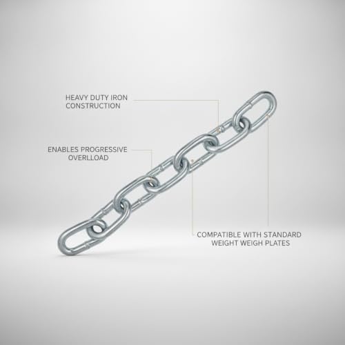 Strength Athletes Weighted Dip Belt with Iron Chain for Pull Ups and Dips, Heavy Duty Training Gear