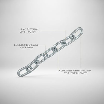 Strength Athletes Weighted Dip Belt with Iron Chain for Pull Ups and Dips, Heavy Duty Training Gear