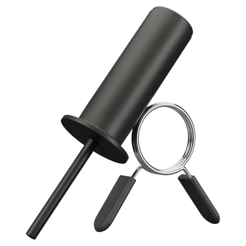 Weight Stack Pin, Gym Pin with Spring Clip Collar, Weight Pins for Weight Stack Machine, Weight Stack Extender Pin Strength Training Equipment for Commercial Gym and Home Gym - color: ‎Dia:10mm Length:110mm