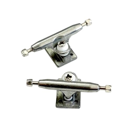 Fingerboard Trucks 1 Piece V3 Fingerplate Bracket Set, Reverse Kingpin, 29mm, 32mm, 34mm, 36mm(34mm Polished) - color: 34mm Polished