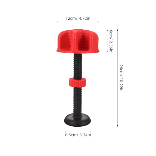 KALLORY Five Finger Trainer Hand Grippers Grip Strength Trainer Set Adjustable Resistance Crimson Fitness Accessory for Weightlifting Climbing and Strength Training with 2.5-4.2cm Hole