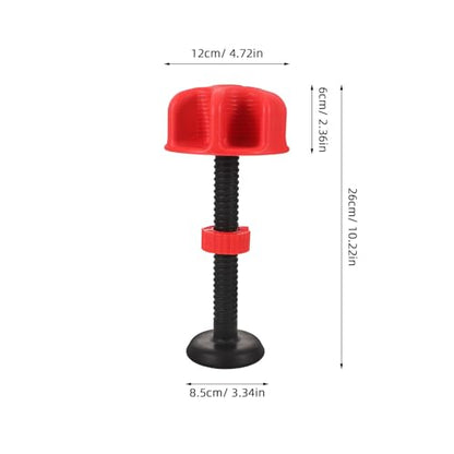 KALLORY Five Finger Trainer Hand Grippers Grip Strength Trainer Set Adjustable Resistance Crimson Fitness Accessory for Weightlifting Climbing and Strength Training with 2.5-4.2cm Hole