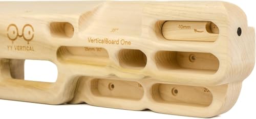 YY Vertical SandwichBase + VerticalBoard One – No-Drill Climbing Hangboard Set for Home Training | Stable, Compact & Easy to Install