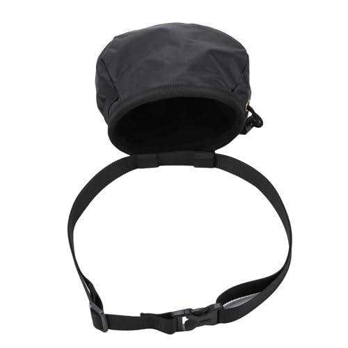 Zerodis Chalk Bag Oxford Cloth Fleece Lined Chalk Storage Bag 16x16x6cm with Adjustable Drawstring Large Capacity for Rock Climbing Bouldering Gym Weightlifting Adults Kids