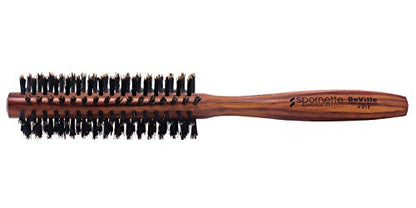 Spornette DeVille Boar Bristle Round Brush Set - Professional Hair Brushes Including 1.5, 2, and 2.5 inch Sizes - For Women, Men, & Kids - size: Set of 3 (1.5, 2, 2.5 Inch)