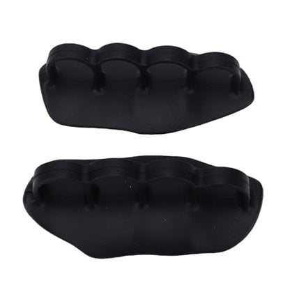 MAVIS LAVEN 2PCS Non Slip Workout Grips, Ergonomic Hand Protector Pad with Finger Cots Design for Weight Lifting Dumbbell Training, Silicone Grip Pad for Gym Equipment