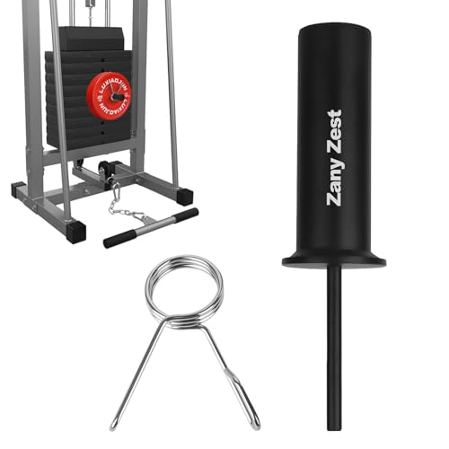 Reinforced Weight Stack Pin 132Lbs & 110Lbs Capacity – Fits Home/Commercial Gyms – Universal Gym Equipment Accessory for Weight Stacks, Smith Machines & Fitness Rigs - size: Dia:8mm Length:110mm