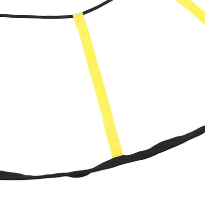 Agilitys Training Ladder, Circular 12 Rungs Nylon Speed and Agilitys Trainer Training Equipment for Soccer Basketball