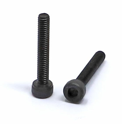 iexcell 100 Pcs M2.5 x 16mm Thread Pitch 0.45 mm Alloy Steel 12.9 Grade Hex Socket Head Cap Screws Bolts Kit, Black Oxide Finish - size: M2.5 x 16mm