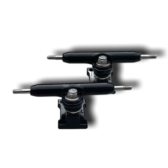 Yllo Olly Complete 5 Ply Wood 100mm x 33mm Fingerboard with Upgraded 32mm Trucks, Lock Nuts, CNC Wheels