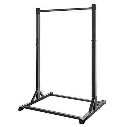 Pull Up Station, Bongkim Power Tower Portable Pullup Bar Station, Pull Up Bar for Home Gym, Pull Up Tower Station 330LBS - color: Black