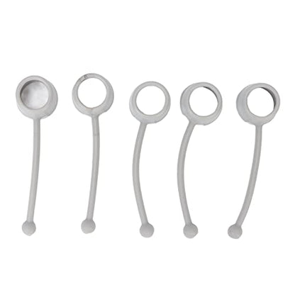 TARSHYRY Finger Strengthener, Silicone Finger Exerciser with Adjustable Wrist Strap, 6 Resistance Levels for Fingers Flexion Extension Training, Hand Grip Strength Trainer for Rock - color: #611