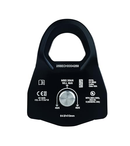 Petzl, MINDER L1, High-Strength Single Prusik Pulley, Yellow - size: L1 (Single)