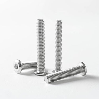 1/4-20 x 3/4" (40 Pack) Flat Head Hex Socket Cap Screws Bolts, 304 Stainless Steel 18-8, Hex Drive, Bright Finish, Fully Machine Thread - size: 1/4-20 x 3/4"