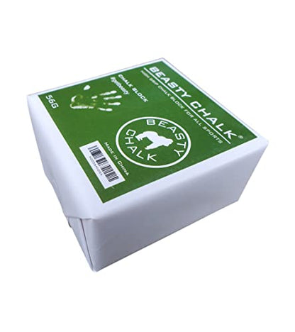 Beasty Chalk - Liquid Chalk 50 ml Pair & Chalk Block, 56 Gram - Sports Chalk Cream - Great Grip for Gymnastics, Rock Climbing, Sports, Lifting, Pull-Ups, Deadlifts, Kettlebells, Pole - Bundle