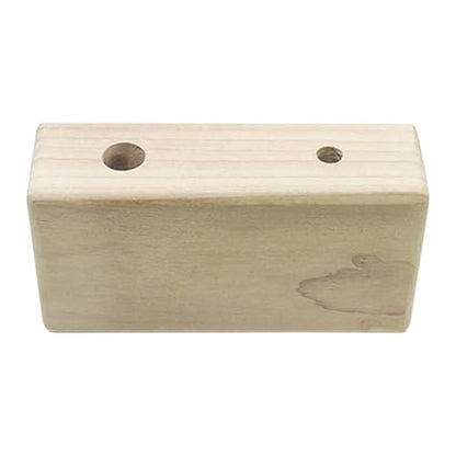 Rock Climbing Holds Climbing Board Rungs Fingerboard Blocks in Wooden Material Suitable for Forearm Fitness Climbing Gyms - size: 15cmx5cmx8cm