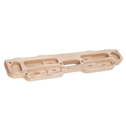 CHICIRIS Hangboard Training Board, Wooden Rock Climbing Training Equipment for Finger Strength and Grip, with Anti Slip Texture for Beginners and Advanced Climbers