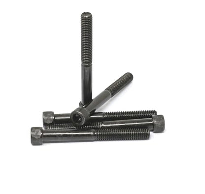 iexcell 5 Pcs 3/8-16 x 3-1/2" Partially Threaded Alloy Steel 12.9 Grade Hex Socket Head Cap Screws Bolts Kit, Black Oxide Finish - size: 3/8-16 x 3-1/2" ( Partially Threaded )