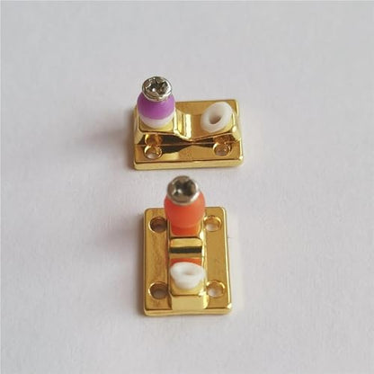 Professional Fingerboard Truck Base Finger Skate Board Plate Mini Skateboard(Inverted Gold) - color: Inverted Gold