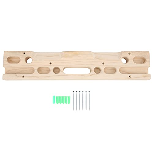 Rock Climbing Fingerboard Professional Wooden Hangboard for Grip Strength Training At Home Gym