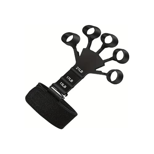 SEDLAV Finger Resistance Bands and Finger Extension Exerciser Strength Training Equipment - Improve Finger Strength & Flexibility - Wrist Strength Workout, Finger Stretcher Hand Training