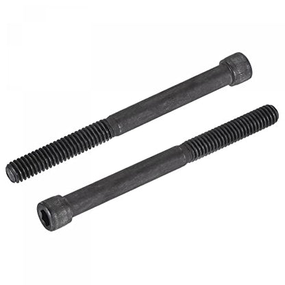 uxcell 5/16-18x3-1/2" Hex Socket Head Cap Screw Bolts 12.9 Grade Alloy Steel 5pcs - size: 3-1/2 Inch