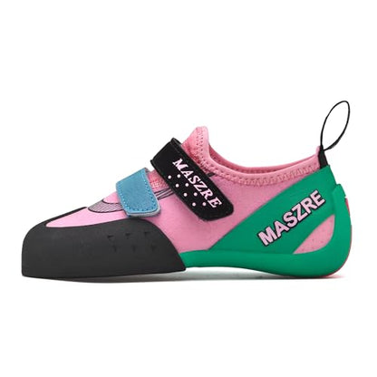 Kids Rock Climbing Shoes for Sport Climbing and Bouldering - size: 3 Big Kid