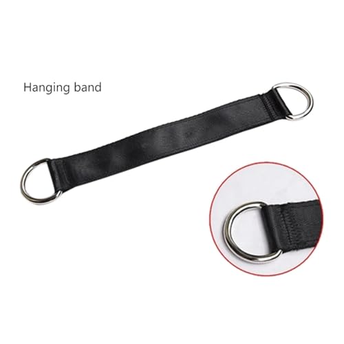Silent Gym Cable Pulley with Hanging Straps and Carabiner 360 Rotation Smooth Silent Pulley DIY