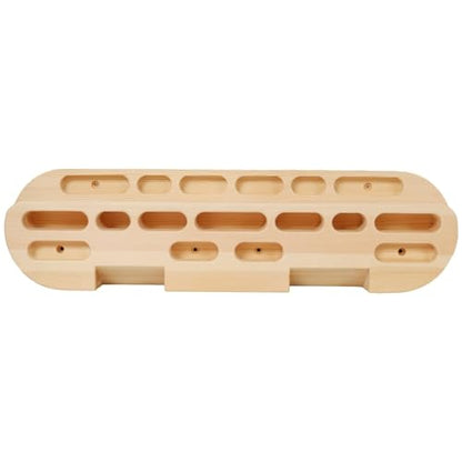 Geelife Wooden Climbing Hangboard for Finger Strength Training