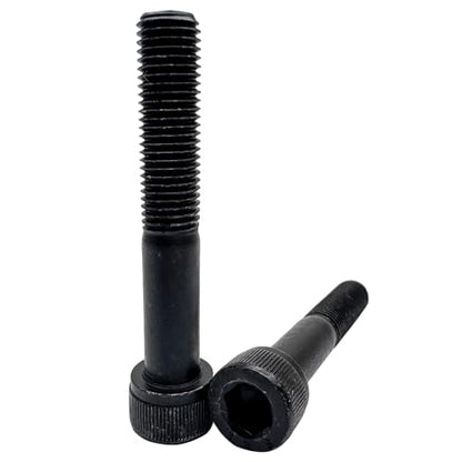 M10-1.25 x 60mm Socket Head Cap Screws Bolts,12.9 Grade Carbon Steel Hex Socket Cap Cup Fine Thread Screws Bolts,Black Oxide Finish(2Pcs) - size: M10-1.25 x 60mm