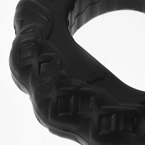 LIOOBO 2pcs Silicone Hand Grip Strengthener Set, 30lb 60lb Resistance Finger Exerciser Rings for Forearm and Wrist Muscle Training, Rock Climbing and Fitness Workout Equipment